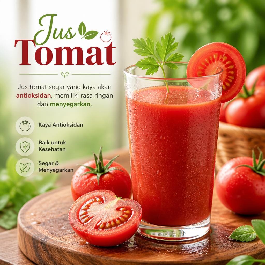 Jus Tomat di RM Bumi Aki
